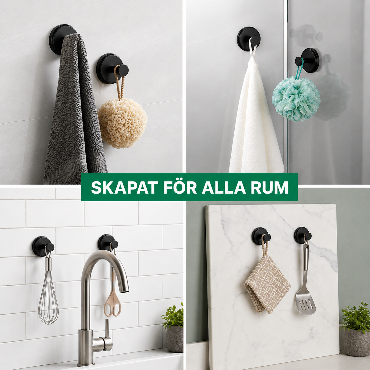 Husro™ Väggfästen 4X